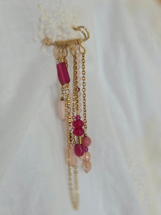 Broche Poudrée